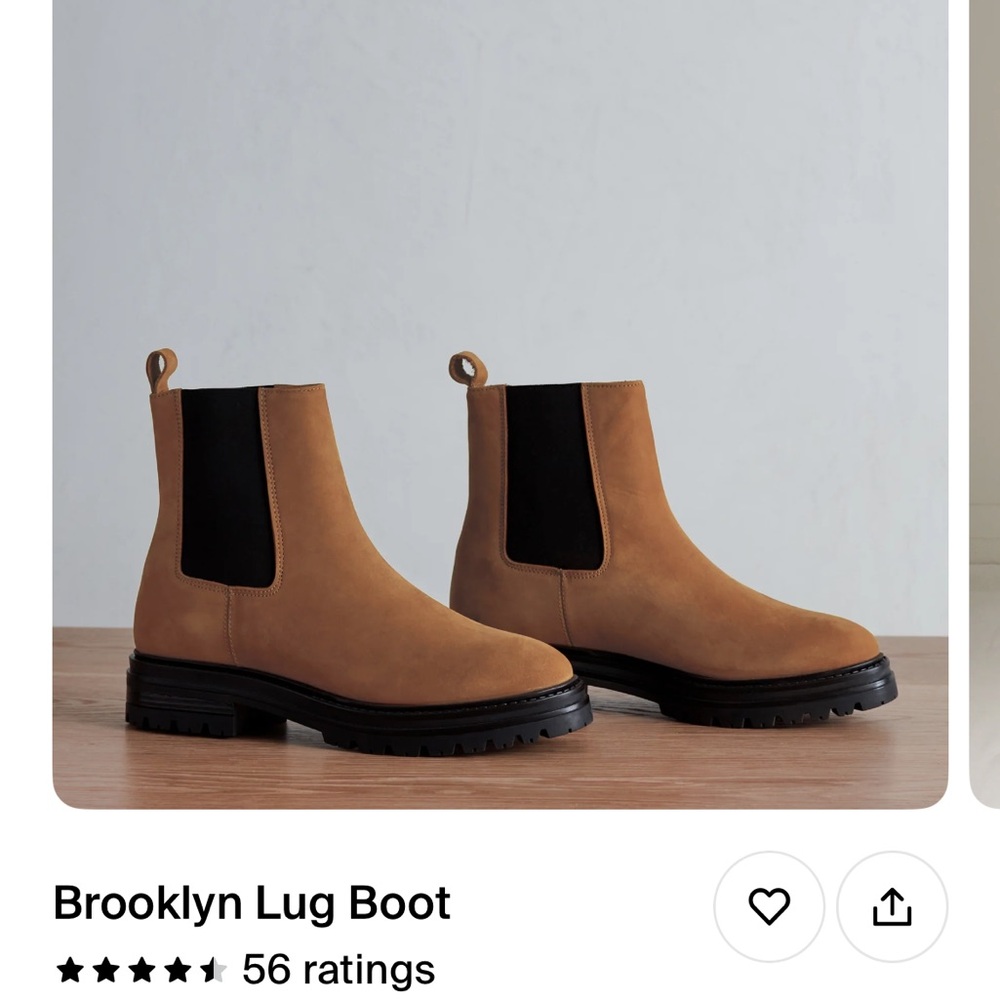 Jenni Kayne Brooklyn Lug Boot in Walnut